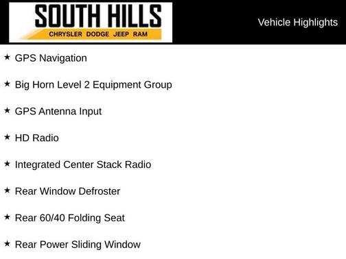 2026 RAM 1500 Big Horn/Lone Star