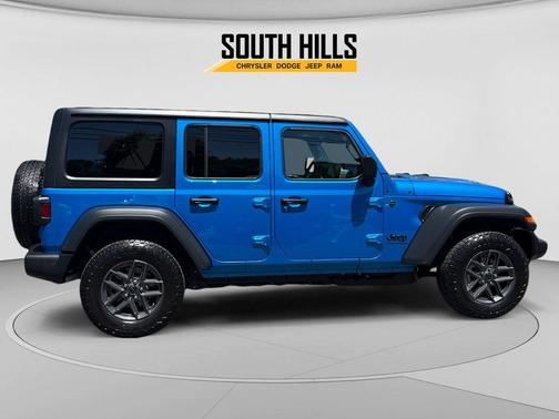 Hydro Blue Pearl 2026 Jeep Wrangler Sport