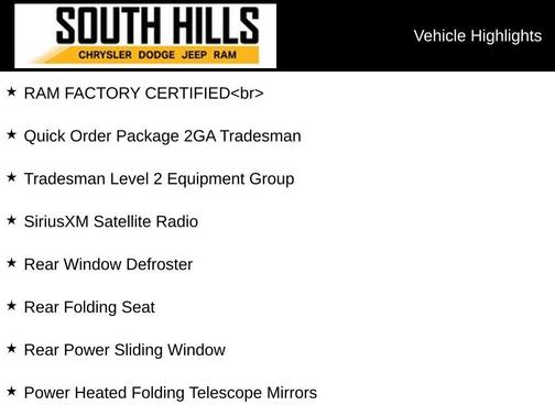 2024 RAM 2500 Tradesman