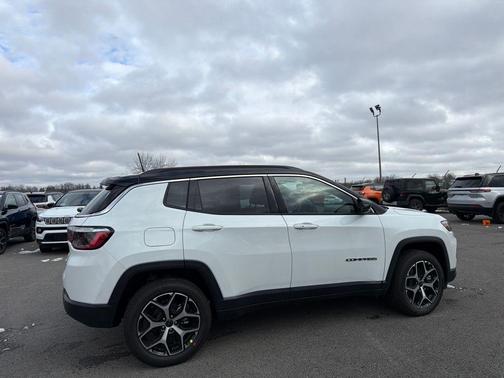 Bright White Clearcoat 2026 Jeep Compass Limited