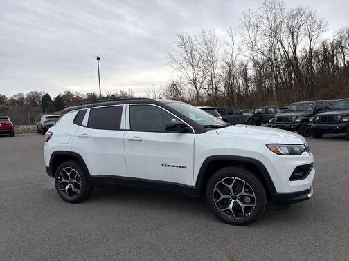 Bright White Clearcoat 2026 Jeep Compass Limited