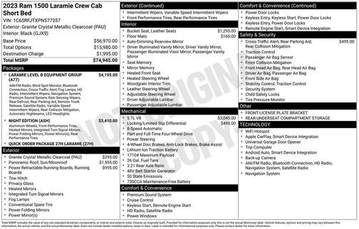 2023 RAM 1500 Laramie