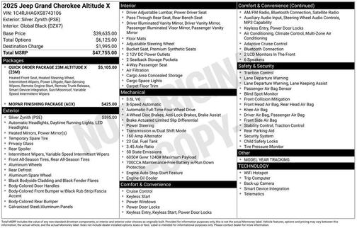 2025 Jeep Grand Cherokee Laredo