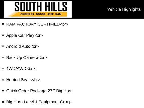 2022 RAM 1500 Big Horn