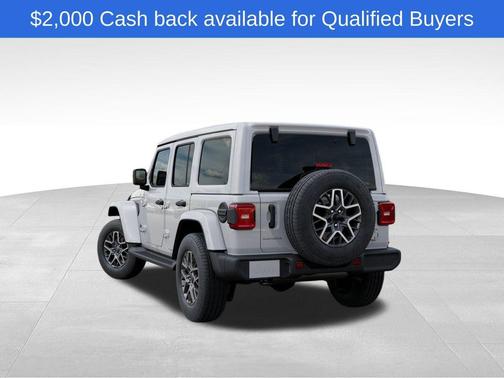 Bright White Clearcoat 2026 Jeep Wrangler Sahara