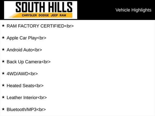 2022 RAM 1500 Laramie Crew Cab 4x4 57' Box