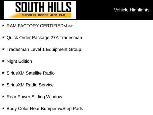 2024 RAM 1500 Tradesman