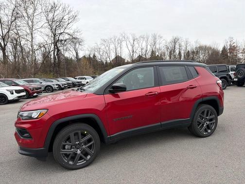 Red 2026 Jeep Compass Limited