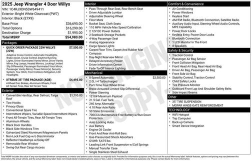 2025 Jeep Wrangler Sport