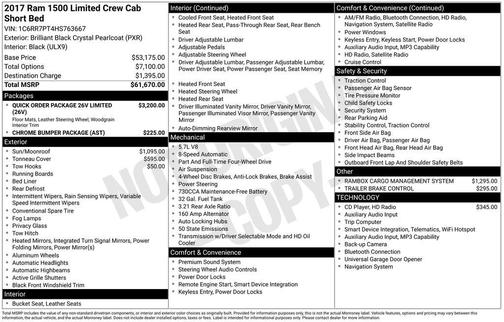 2017 RAM 1500 Longhorn