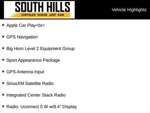 2022 RAM 1500 Big Horn Crew Cab 4x4 57' Box