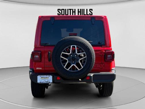 Firecracker Red Clearcoat 2025 Jeep Wrangler Sahara