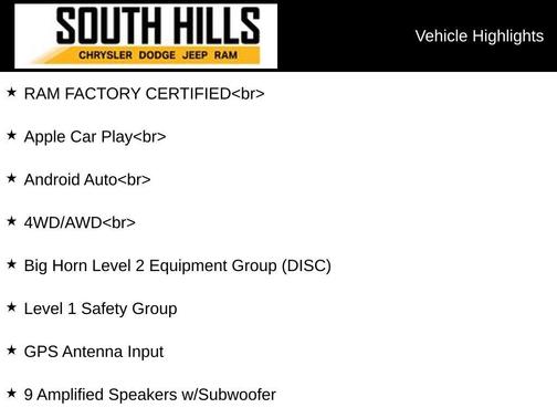 2023 RAM 1500 Big Horn