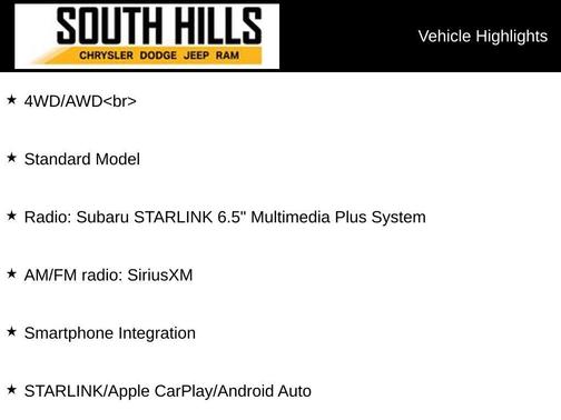 2019 Subaru Outback 2.5i