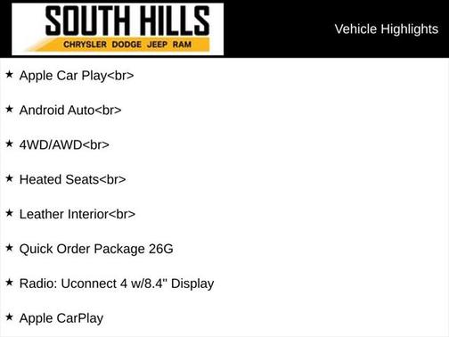 2020 Jeep Cherokee Limited 4X4