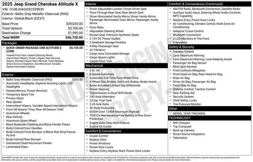 2025 Jeep Grand Cherokee Laredo