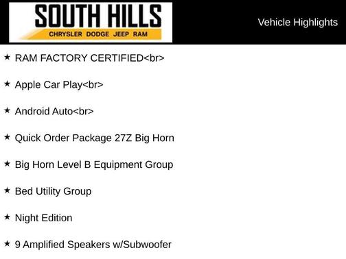 2023 RAM 1500 Big Horn