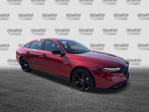 Radiant Red Metallic 2025 Honda Accord Hybrid