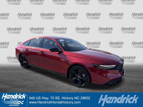 Radiant Red Metallic 2025 Honda Accord Hybrid
