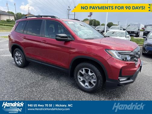 Radiant Red Metallic Ii 2022 Honda Passport