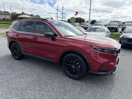 Radiant Red Metallic 2025 Honda CR-V Hybrid