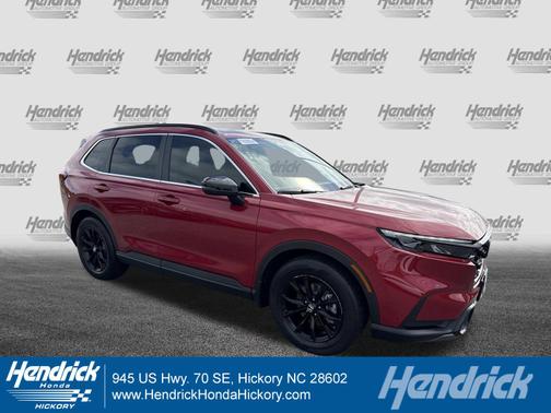 Radiant Red Metallic 2025 Honda CR-V Hybrid