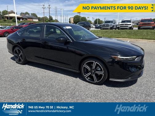 Crystal Black Pearl 2025 Honda Accord Hybrid