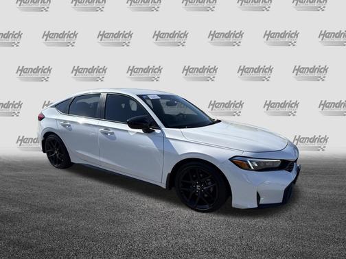Platinum White Pearl 2025 Honda Civic