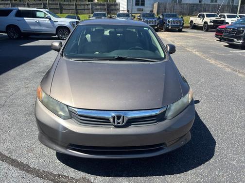 Urban Titanium Metallic 2012 Honda Civic LX