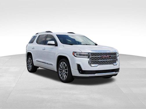 White Frost Tricoat 2020 GMC Acadia Denali