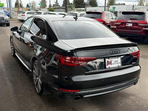 Black 2018 Audi A4 2.0T Premium Plus