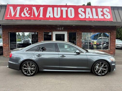 Gray 2014 Audi A6 3.0T Prestige Quattro