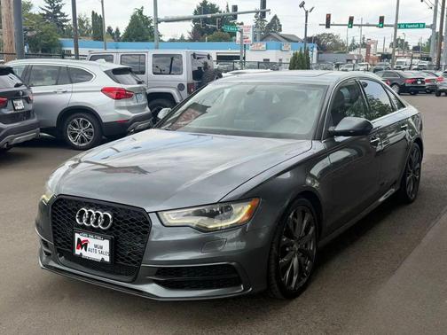 Gray 2014 Audi A6 3.0T Prestige Quattro