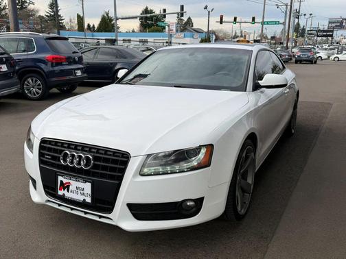 Ibis White 2011 Audi A5 Premium Plus