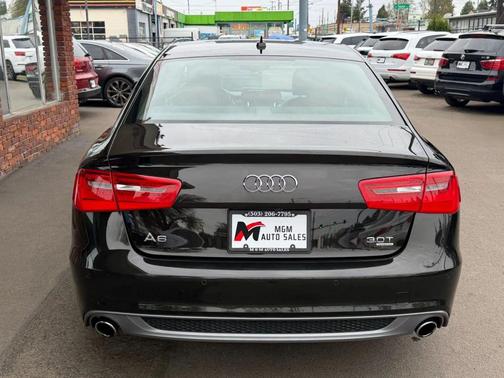 Black 2014 Audi A6 3.0T Prestige Quattro