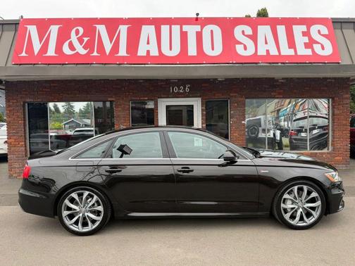 Black 2014 Audi A6 3.0T Prestige Quattro
