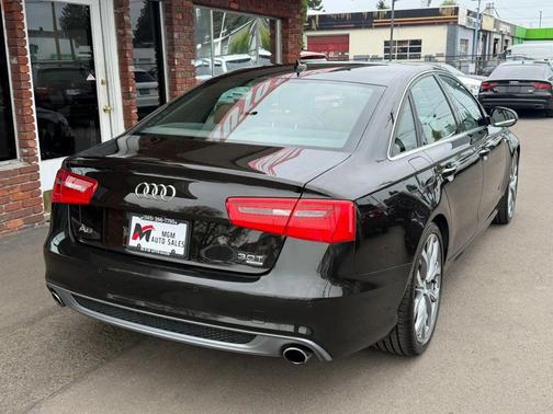 Black 2014 Audi A6 3.0T Prestige Quattro