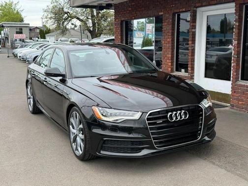 Black 2014 Audi A6 3.0T Prestige Quattro