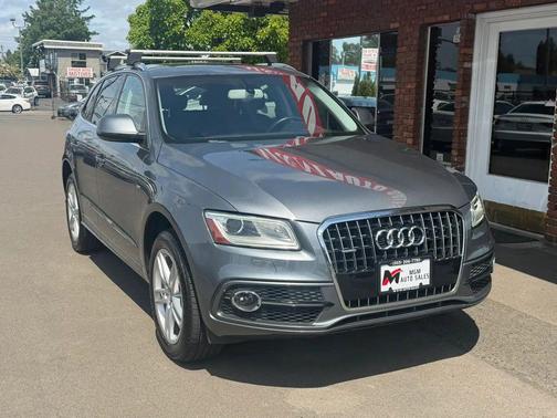 Monsoon Gray Metallic 2013 Audi Q5 3.0T Premium Plus