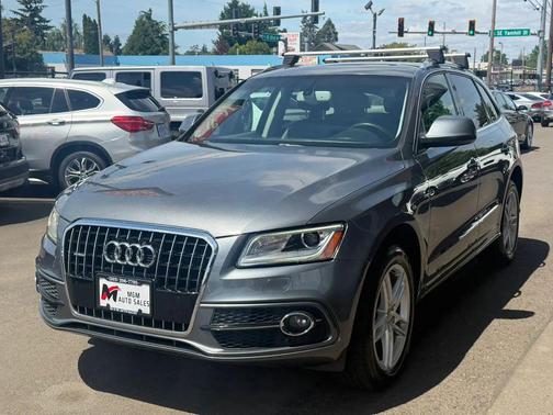 Monsoon Gray Metallic 2013 Audi Q5 3.0T Premium Plus