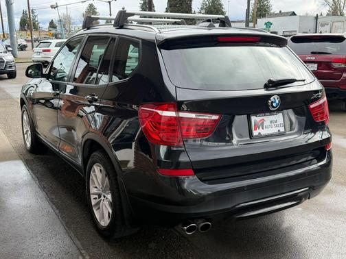 Black 2016 BMW X3 xDrive28i