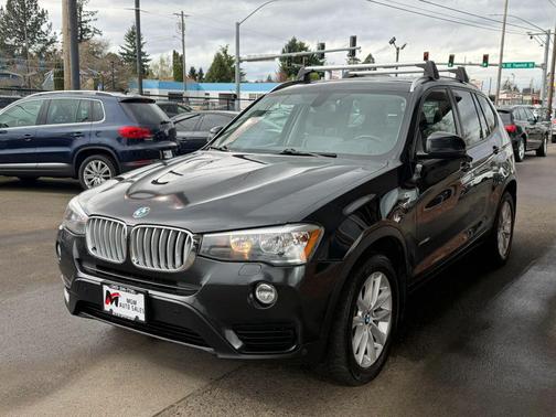 Black 2016 BMW X3 xDrive28i