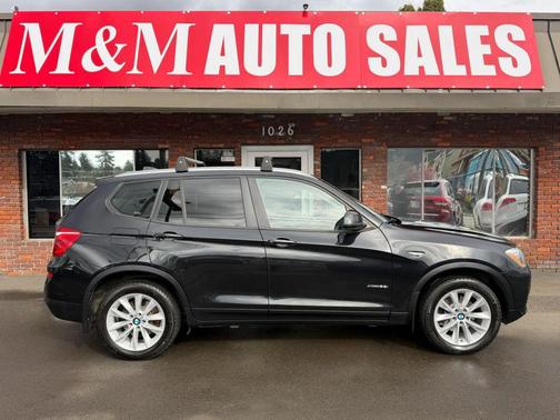 Black 2016 BMW X3 xDrive28i