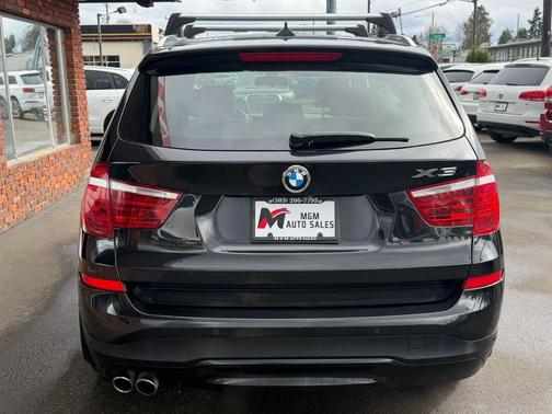 Black 2016 BMW X3 xDrive28i