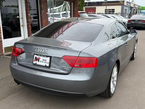 Monsoon Gray Metallic 2013 Audi A5 2.0T Premium