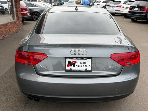 Monsoon Gray Metallic 2013 Audi A5 2.0T Premium
