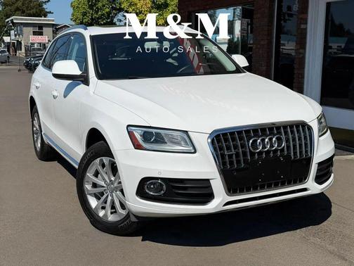 White 2013 Audi Q5 2.0T Premium Plus