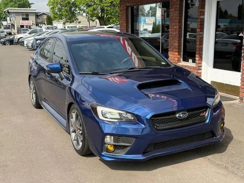 Galaxy Blue Silica 2015 Subaru WRX STI Limited