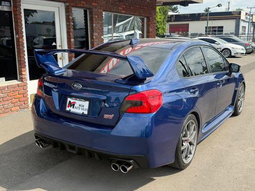 Galaxy Blue Silica 2015 Subaru WRX STI Limited