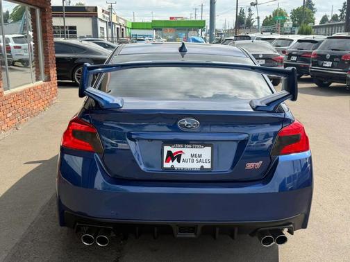 Galaxy Blue Silica 2015 Subaru WRX STI Limited